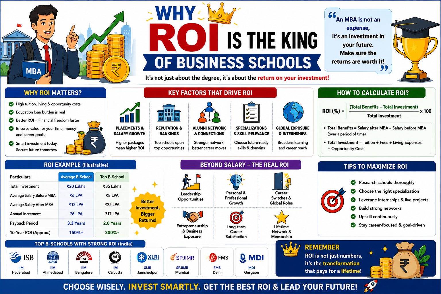 Why ROI is the King of Business Schools